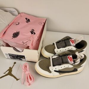 NEW Nike Jordan 1 Low OG SP Travis Scott Shoes